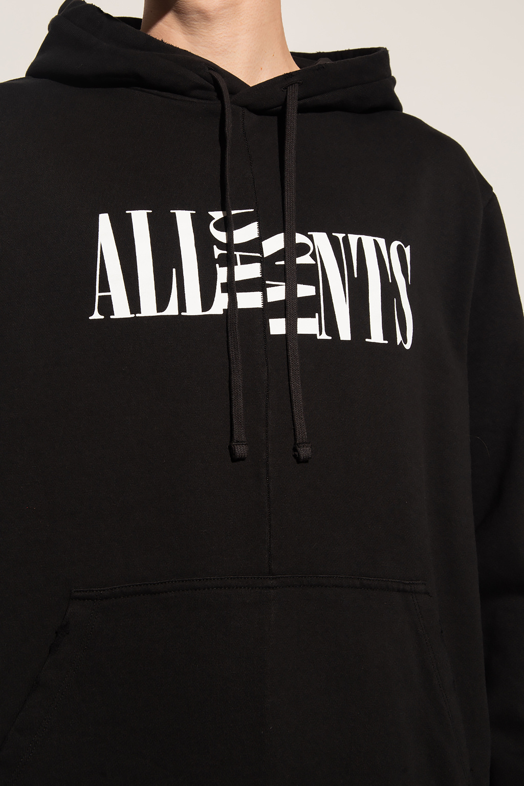 All saints sleeveless discount hoodie